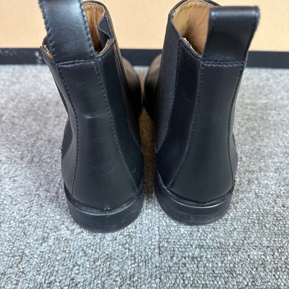 Everlane Black Leather Chelsea Boot Made in Italy Size 8 - Picture 4 of 7